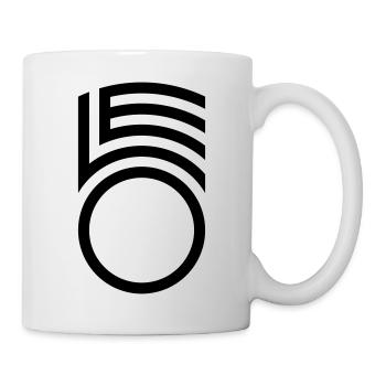 LEO full aff - Tasse - Weiß - Rechts