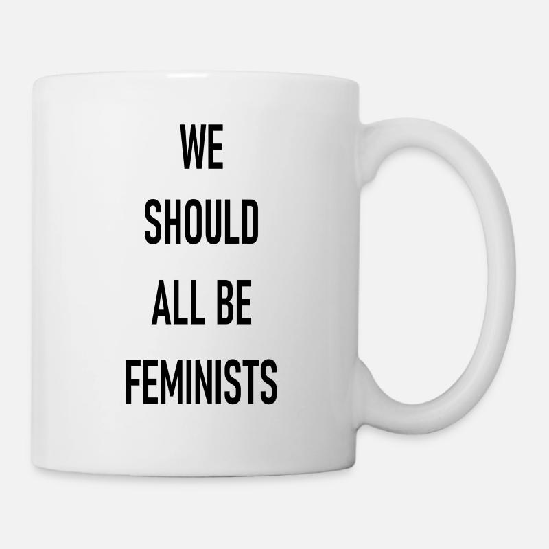 Nous devrions toutes être féministes - Mug blanc - blanc