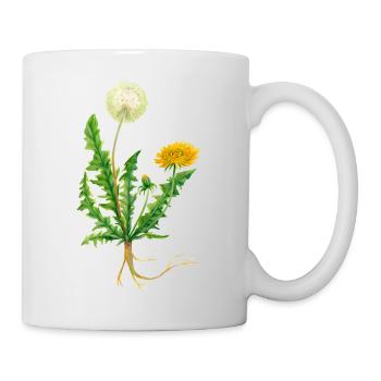 Pissenlit - Mug blanc - blanc - Droite