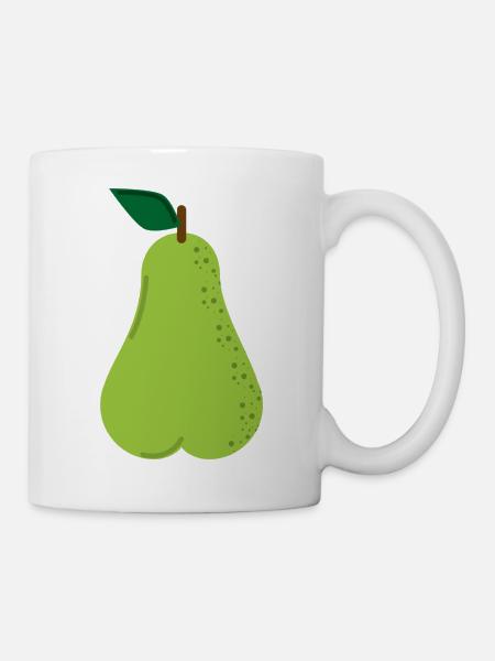 Eine Birne - Tasse - Weiß