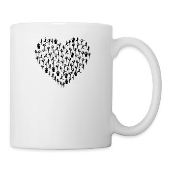 yoga - Mug blanc - blanc - Droite