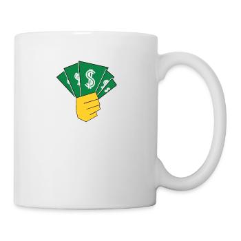 Argent - Mug blanc - blanc - Droite