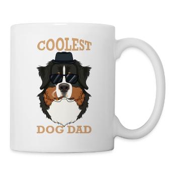 Coolest Bernese Mountain Dog Dad I Bernese - Mug - white - Right