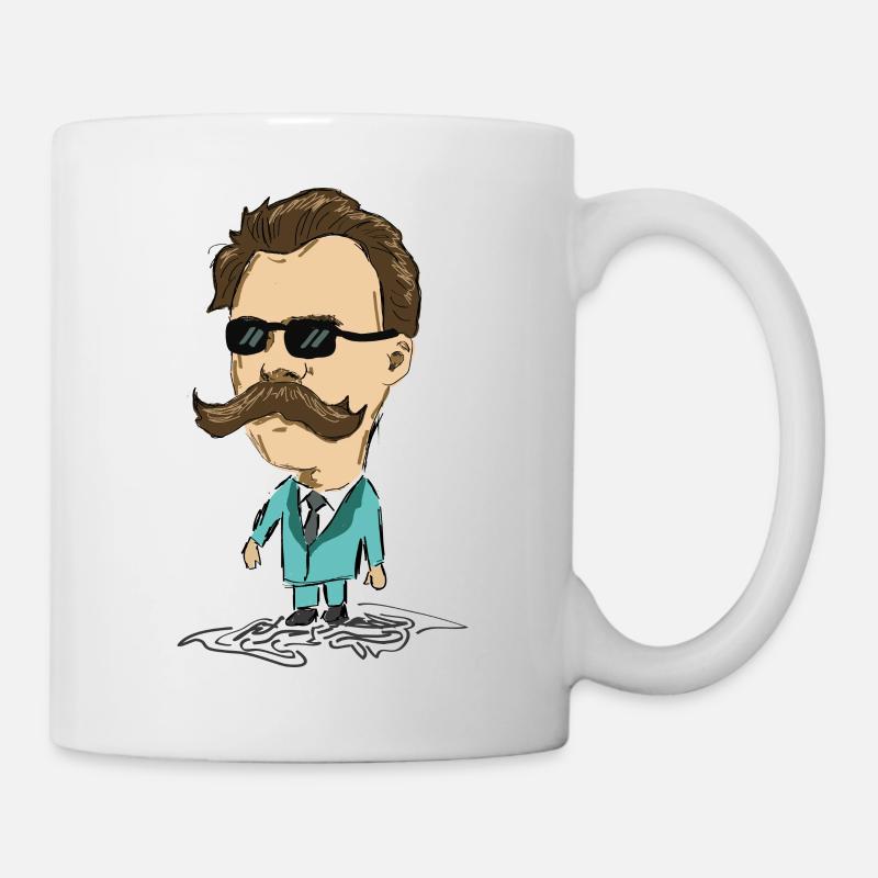 Nietzsche - Mug blanc - blanc