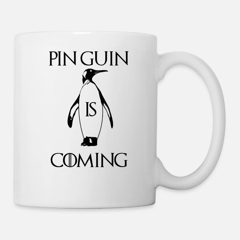 Pinguin is coming - GOT winter - Mug - white