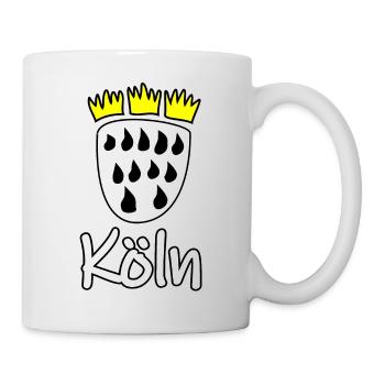 Köln - Tasse - Weiß - Rechts