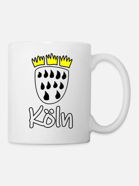 Köln - Tasse - Weiß
