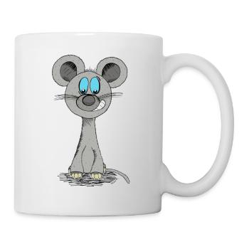 Funny mouse - Mug - white - Right