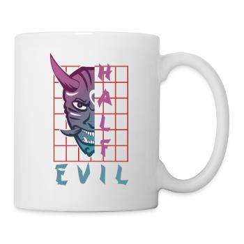 Oni Mask Japan Demon - Mug - white - Right