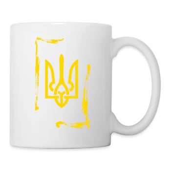 Ukraine - Tasse - Weiß - Rechts