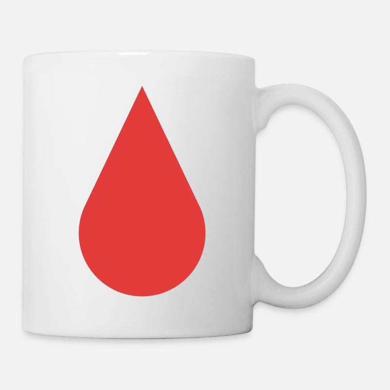 la goutte - Mug blanc - blanc