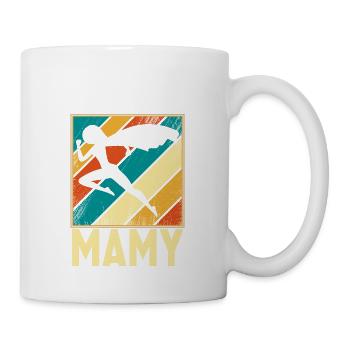 SUPER mamie - Mug blanc - blanc - Droite