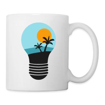 Voyage intelligent - Mug blanc - blanc - Droite