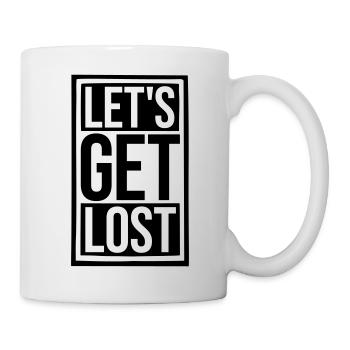 Lets Get Lost - Mug - white - Right