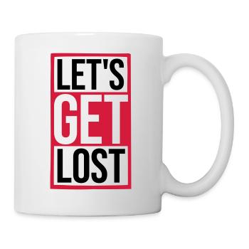 Travel Get Lost - Mug - white - Right