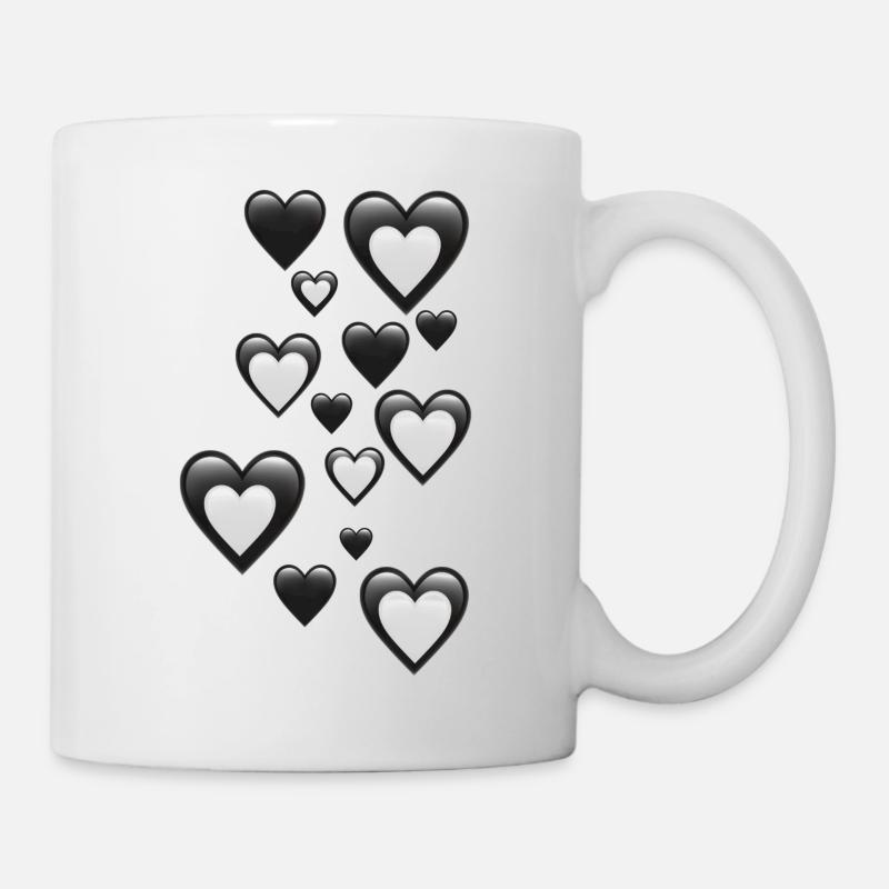 Cœur - Mug blanc - blanc