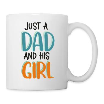 Father Daughter | Parents Gift | Gifts Children - Mug - white - Right