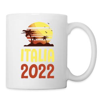 Italia 2022 Palmiers - Mug blanc - blanc - Droite