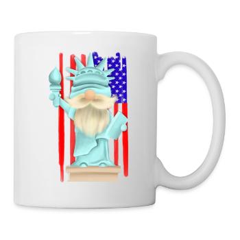 Gnome Of Liberty - Mug - white - Right