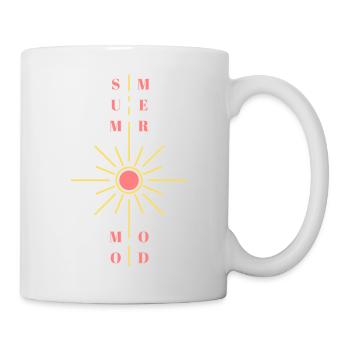 Summer Mood - Tasse - Weiß - Rechts