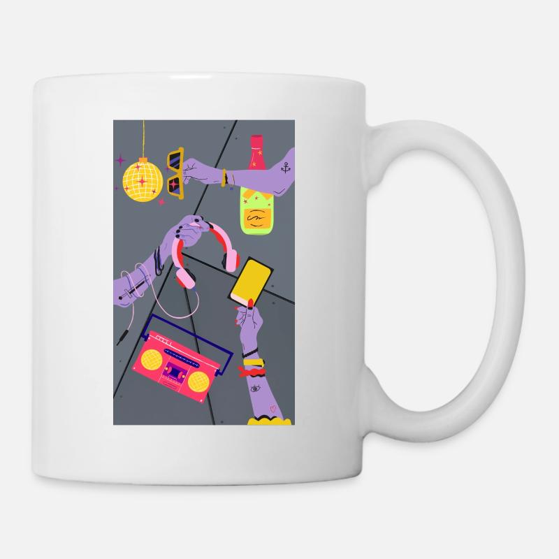 Partei - Tasse - Weiß