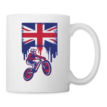 british bike - Mug - white - Right