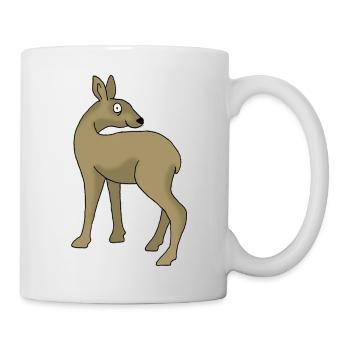 Roe deer - Mug - white - Right