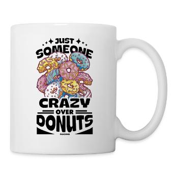 Donut Sweets Donuts Food Baker Gift - Mug - white - Right