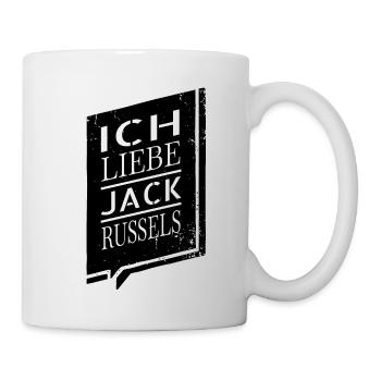 geschenk spruch pfote schäferhund hundefreund - Tasse - Weiß - Rechts
