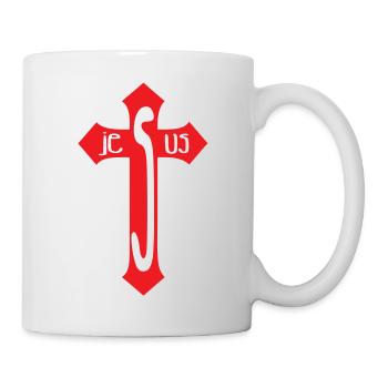 Jésus / Christianisme / Catholique - Mug blanc - blanc - Droite