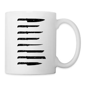 Father and Messerasmmler Messerfan Papa Design - Mug - white - Right