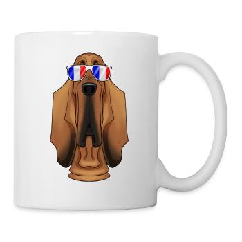 Bloodhound France Sunglasses I French Flag - Tasse - Weiß - Rechts