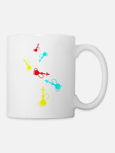 Bong Rauchen - Tasse - Weiß
