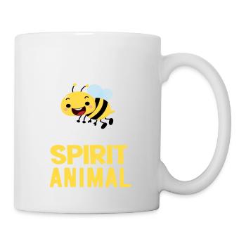 Les abeilles sont mon animal spirituel - Mug blanc - blanc - Droite