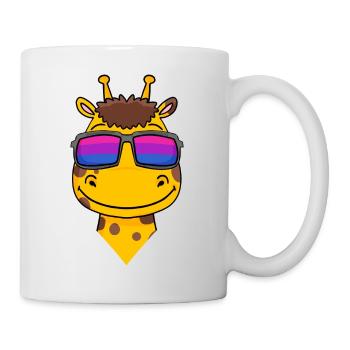 Bisexuell Giraffe Geschenk - Tasse - Weiß - Rechts