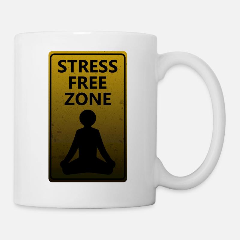 Stress Free Zone - Mug - white