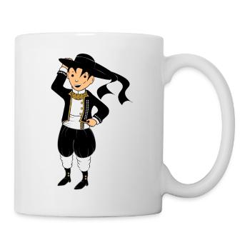 Brittany - Breton man - Mug - white - Right