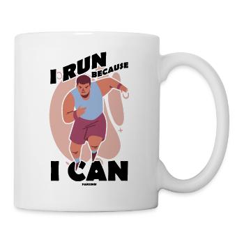 Running Jogging Sport Race Training Gift - Mug - white - Right