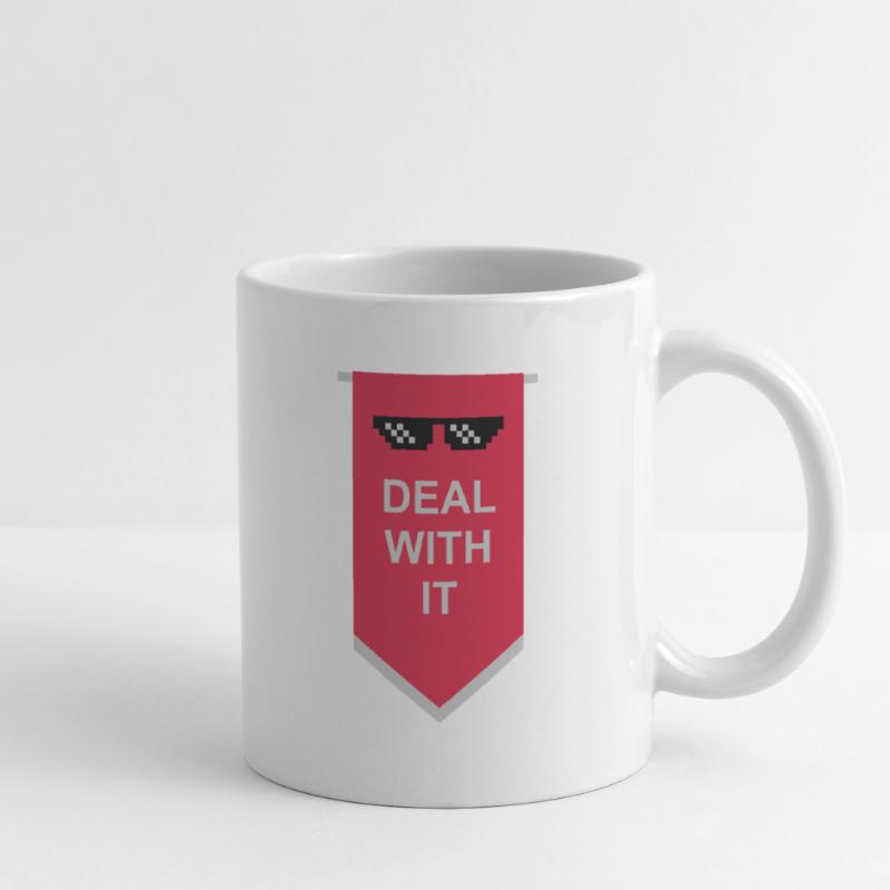 Flag Traitez-le Mug blanc
