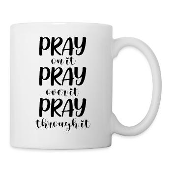 Pray Christian Jesus Christian - Mug - white - Right