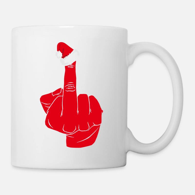 Christmas hypocrisy - Mug - white