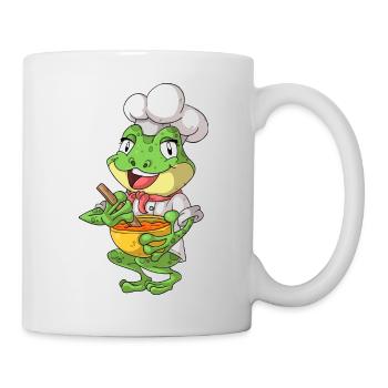 Grenouille cuite / Grenouille bouillante - Mug blanc - blanc - Droite