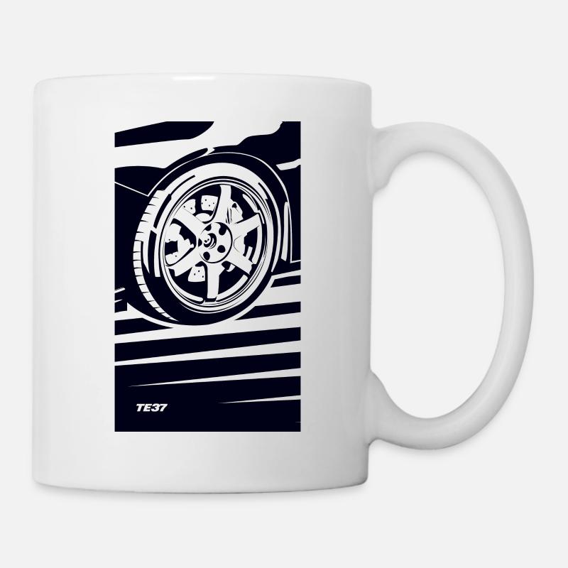 cool sur n’importe quelle construction - Mug blanc - blanc