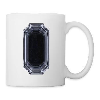 Mysterious Crystal - Black & White - Mug - white - Right