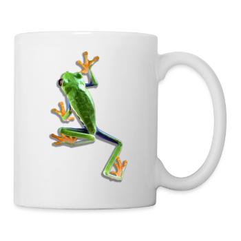 Red Eyed Tree Frog Frog Keeper Frog Fan - Mug - white - Right