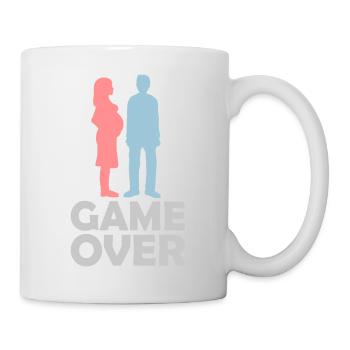 Game Over Pregnant Woman - Mug - white - Right