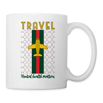 Travel mental health matters - Mug - white - Right