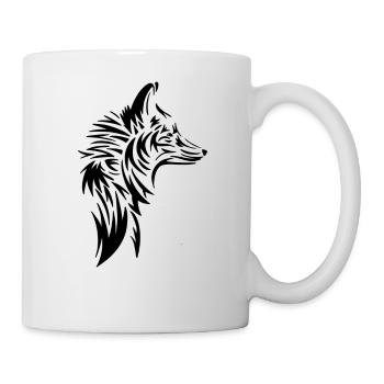 Fuchs - Tasse - Weiß - Rechts