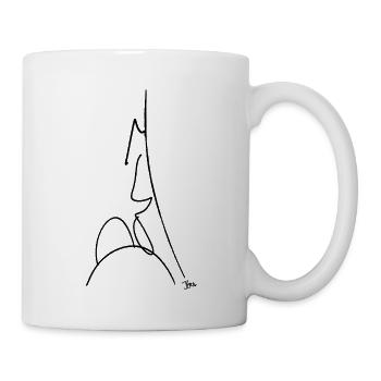 Paris - Tasse - Weiß - Rechts