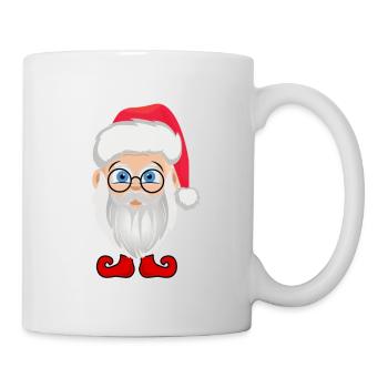 Weihnachtsmann - Tasse - Weiß - Rechts